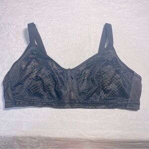Wacoal Super Sheer Wireless Lace Bralette 38DD 38E Lacy Lounge Lingerie EUC